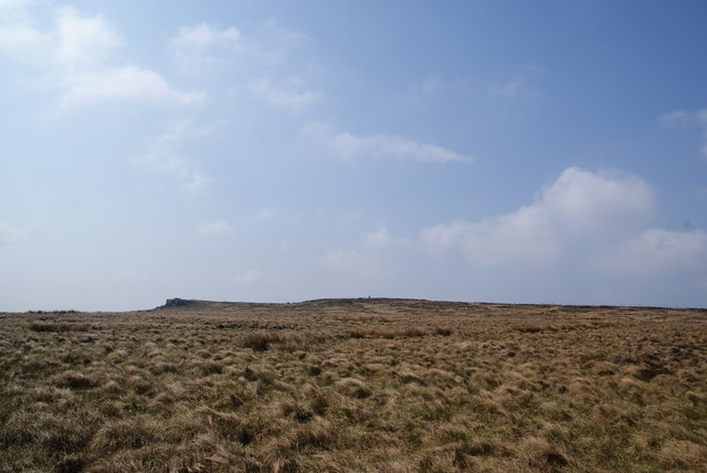 Wolf Stones seen from the Pennine Way