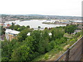 The Medway and Chatham Ness from Fort Amherst