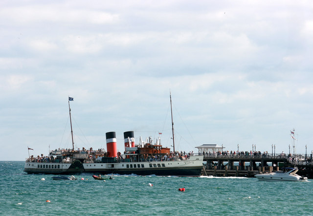 SS Waverley at Swanage Pier