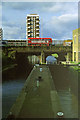 Commercial Road lock, early 1988