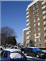 Looking from Langstone House towards Chichester House