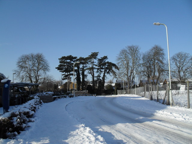 Lavant Drive after January snow