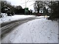 View from Dukes Road towards the merged A27 and A29