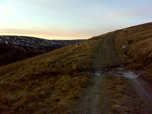 Up towards Meall na Moine