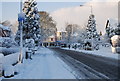 Snow on Yew Tree Rd