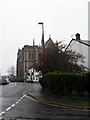 Looking from Mount Pleasant towards the cathedral