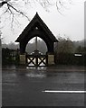 The cemetery gates in London Road