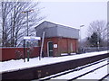 Convenient on Romsey railway station platform