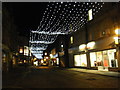 Market Street Christmas lights.