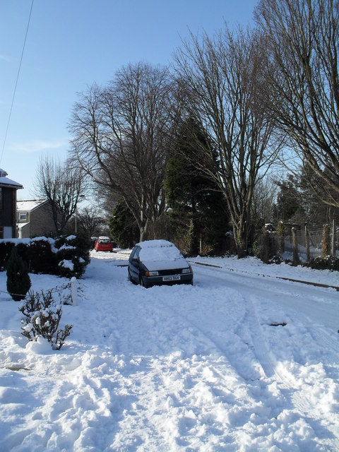A snowy spur in Third Avenue