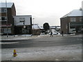 Looking across the Havant Road down Lower Drayton Lane