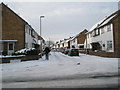 Looking from Lower Drayton Lane into Southbourne Avenue