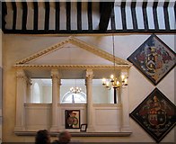TQ1364 : St George, Esher, Surrey - The Chamber pew by John Salmon
