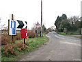 Postbox by corner of High Road/Mill Road