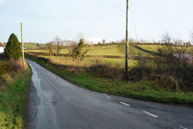 Brae Road from junction with Shinn School Road
