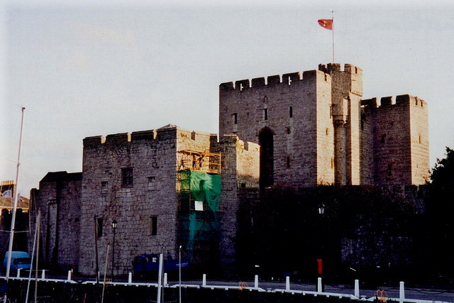 Castletown - Castle Rushen - West side