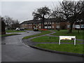 Looking from East Court Way into Allangate Drive