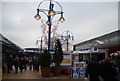 Lamp post, The Square, Bury Market