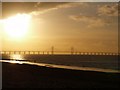 ST5689 : The new Severn bridge by andy dolman