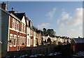 Rear of terraces, Mallock Road, Chelston