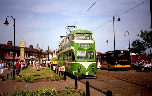 Trams at Fleetwood, Ash Street