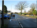 View E along the A20 at Newingreen