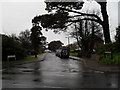 Looking from Ash Lane into Woodlands Avenue