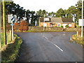 Junction of Minor Roads near Flemington Farm