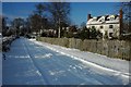 Birlingham in snow