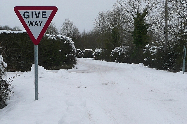 Give way - if you can
