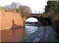 Former railway bridge over the Staffordshire & Worcestershire Canal