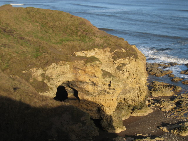 Caves near Blackhall Rocks © Philip Barker :: Geograph Britain and Ireland