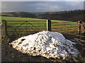 Last of the snow, near Whittenhays