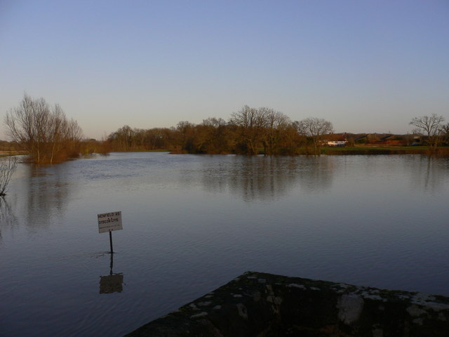 Flooding at Mock Bridge