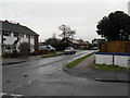 Looking from Woodlands Avenue towards Woodlands Cottages