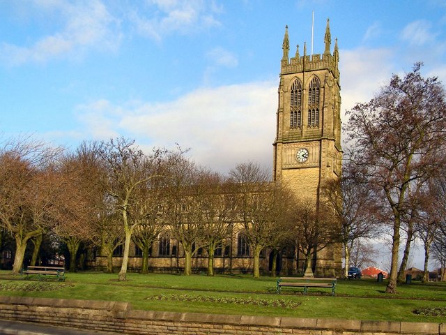 St Thomas and St John Church with St... © David Dixon cc-by-sa/2.0 ...