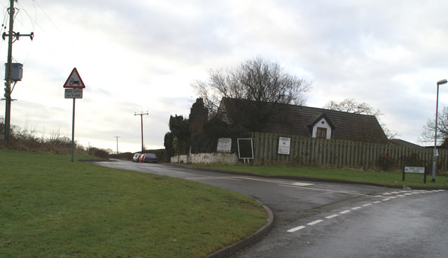 Northern end of Tibbs Cross Lane, near the A569