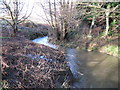 River Stor flowing north near Hurston Place