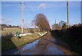 Access road to Court Lodge Farm