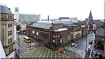 NZ2564 : Northumberland Baths, City Pool and City Hall, Northumberland Road by Andrew Curtis
