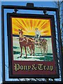 Sign for the Pony and Trap