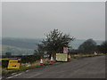 Road closed, at Bole Hill