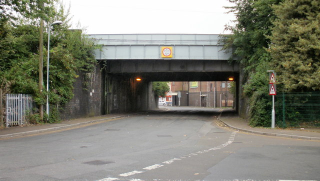 East Usk Road railway bridge, Newport
