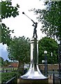 The Glassblower, bronze statue by John McKenna