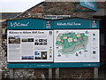 Abbotts Hall Farm information board