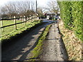 Footpath junction with Southlands Lane West Chiltington