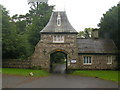 The gatehouse of Llanarth Court