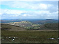 Gaer hill and the Skirrid from Crug Mawr