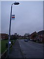 Bus Stop on Lower Road near Kiln Court