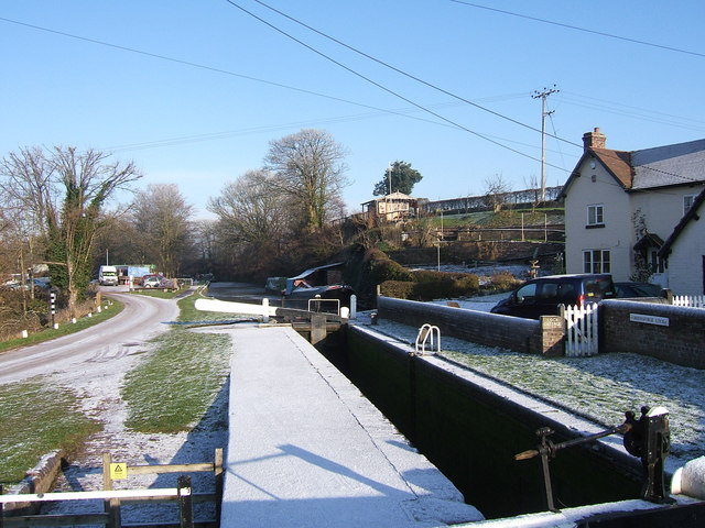 Greensforge Lock, Staffordshire & Worcestershire Canal